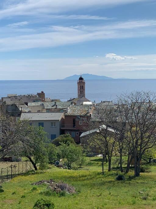 Magnifique Maison Avec Vue Mer Hauteur De Bastia 바스티아 외부 사진