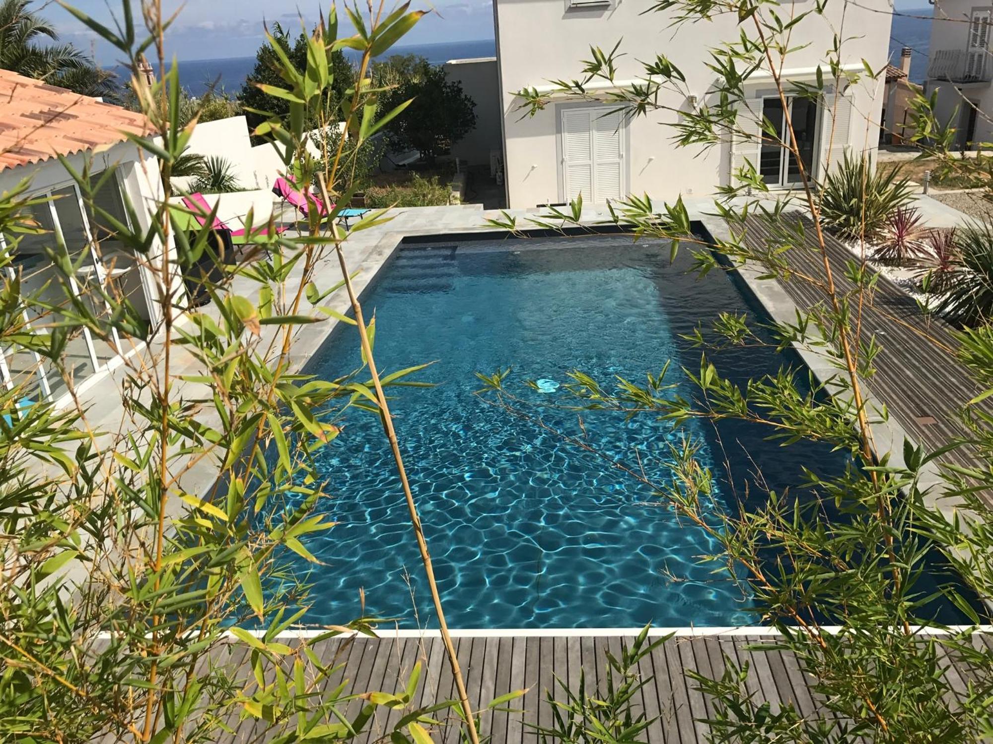 Magnifique Maison Avec Vue Mer Hauteur De Bastia 바스티아 외부 사진